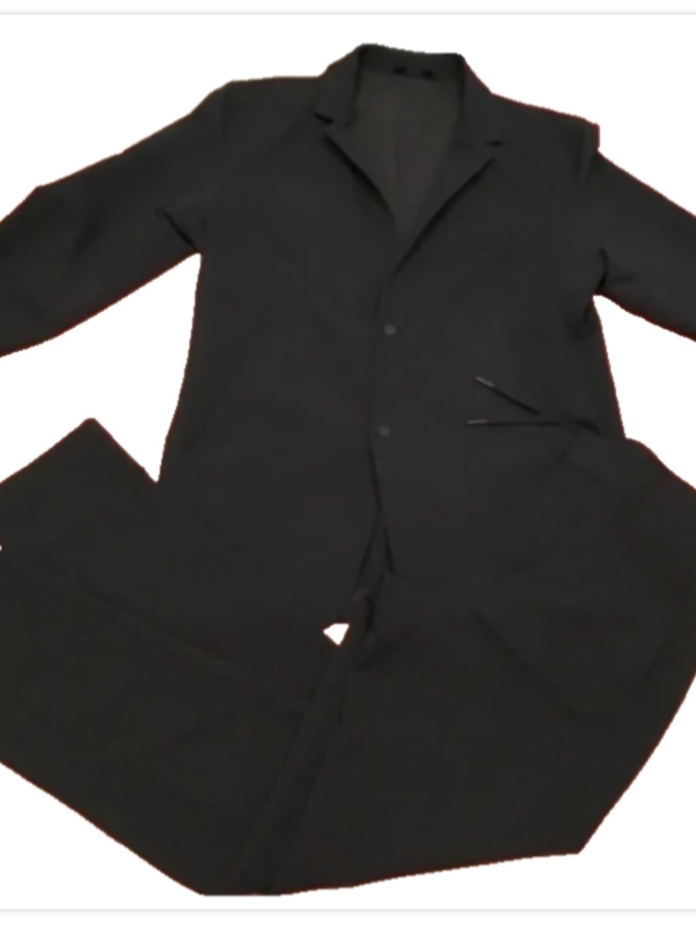 Lululemon Jacket & Pants Navy Blue Sz 31